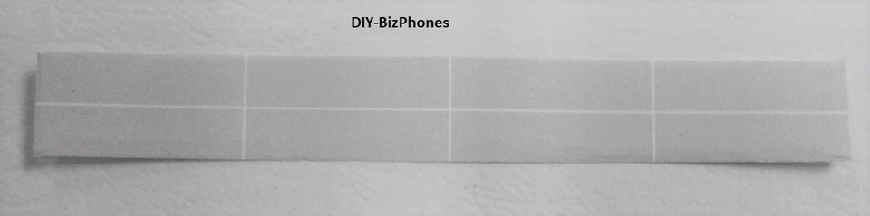 DIY-BIZPHONES-AVAYA 5-Pack Lot Desi Label Strip 1408 1608 Phone Paper 1508 1708 Avaya Replacement