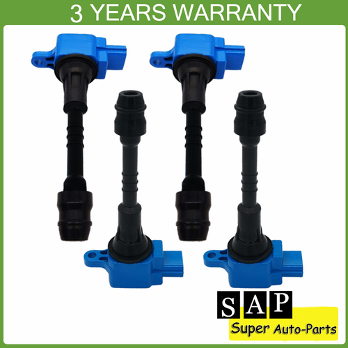 4pcs Ignition Coils UF351 For Nissan Sentra 20022006 Almera 20012005 1.8L L4 eBay