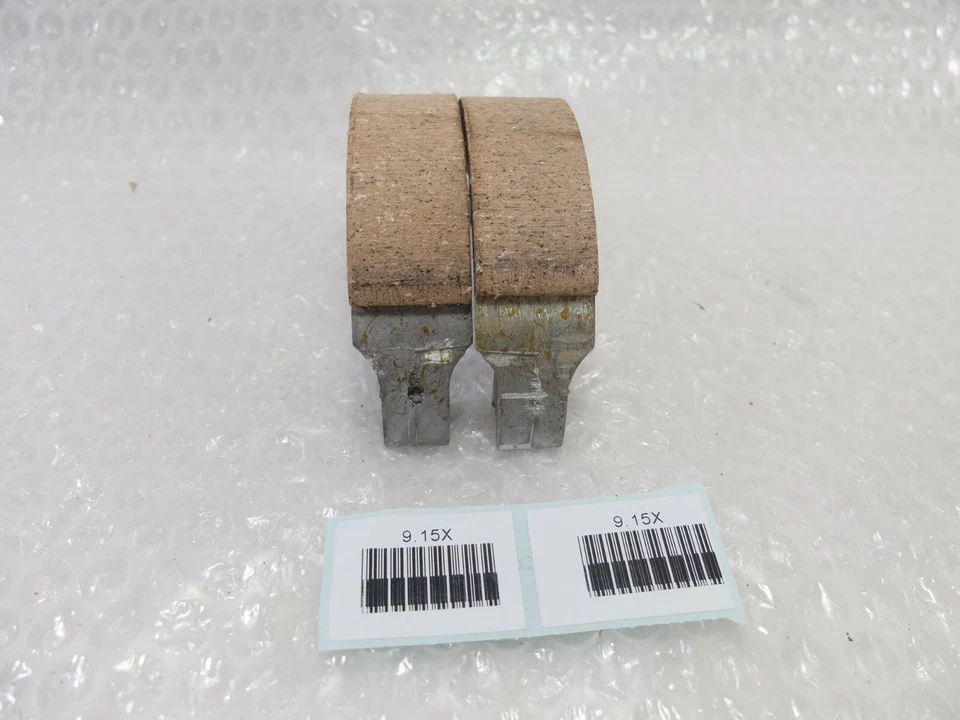 ZAPATOS DE FRENO YAMAHA CHAPPY LB GT GTMX RD60 MX80 JT1 JT2 HS1 G7S NUEVOS DE STOCK Foto 3 de 4