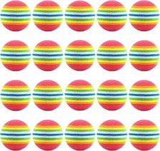Golf Practice Balls , Set of 20 , 42 mm Sponge Training Balls  ,  Japan