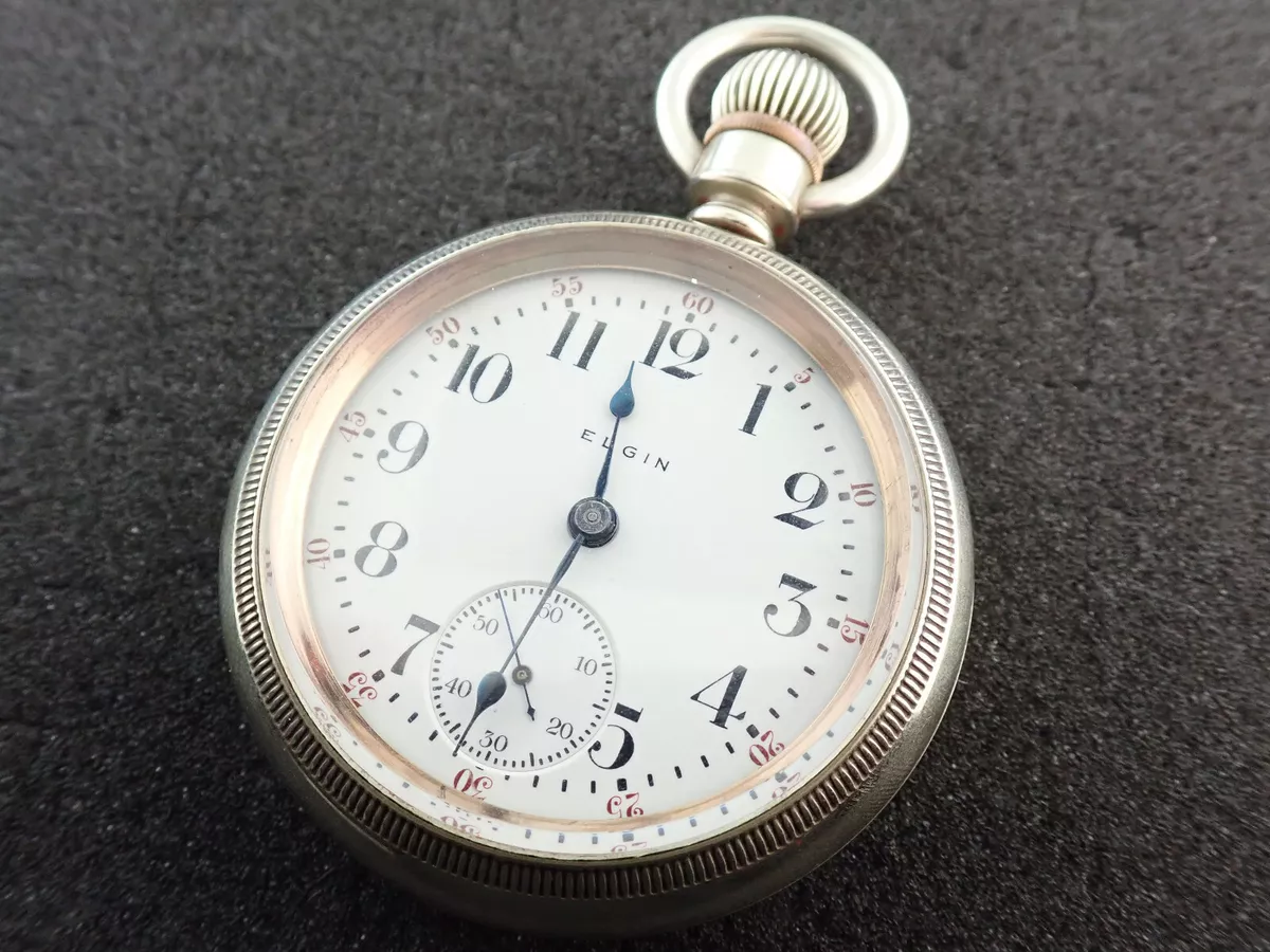 Elgin pocket watch ebay cheap