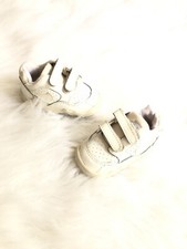 New Nike Baby Trainer V 5 Shoes Sz 3 White/Zen Gray 150171 Rare Vintage