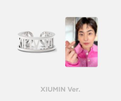 EXO 11th Anniversary OFFICIAL MD GOODS RING SET + PHOTOCARD SEALED