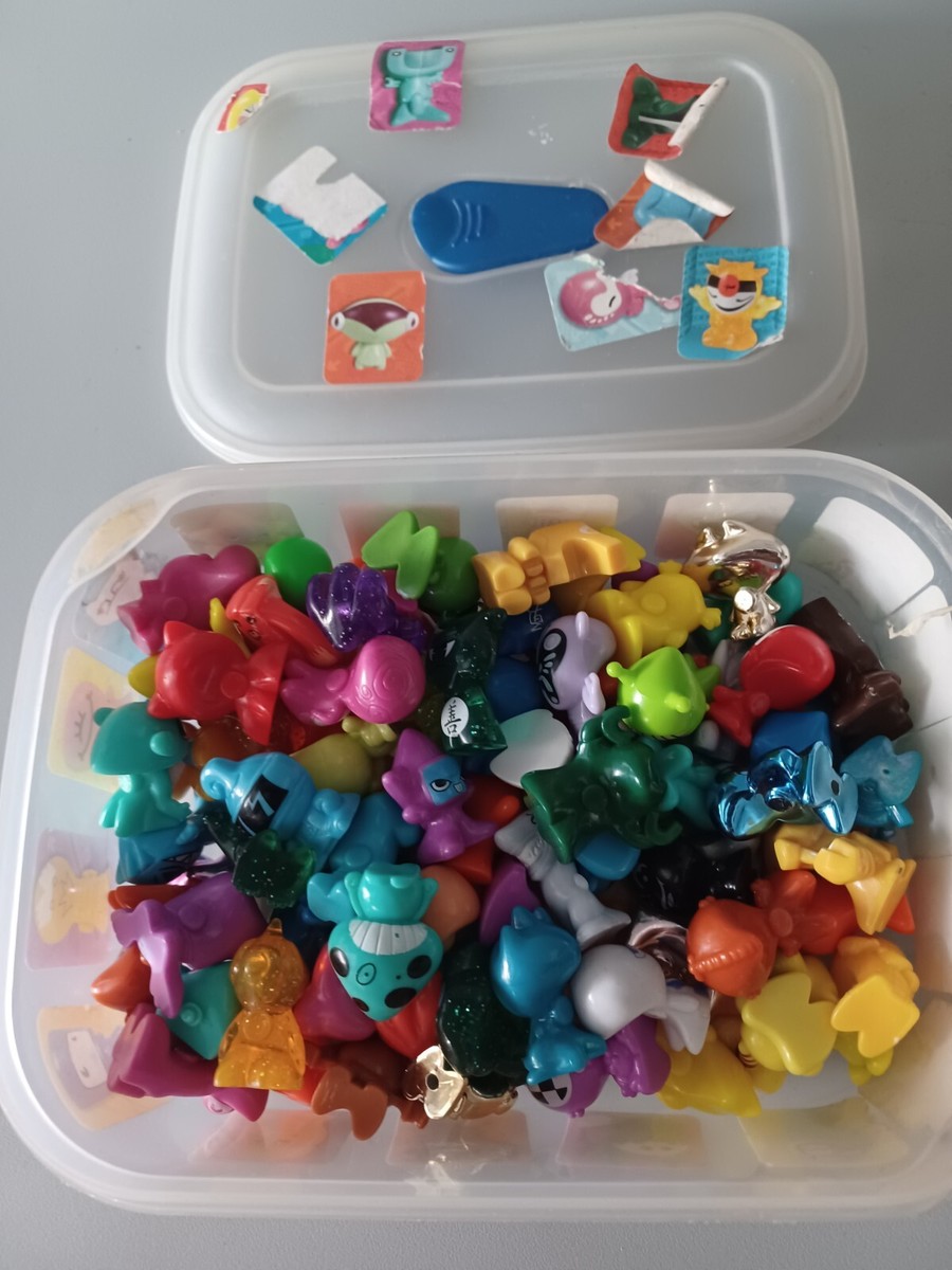 Vintage Crazy Bones - 87 Various Gogos - Magic Box Int - With Box