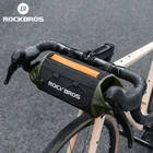 ROCKBROS Bike Handlebar Bag Front Bag Protable 2.4L Storage Bag Reflective