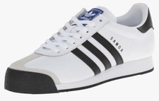 ADIDAS Samoa Athletic Sneaker Shoes White/Black Retro 675033 Sz Men s 11 NIB