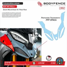 Protection Airbox Carbone En Ppf DUCATI Multistrada V4 Pikes Peak 2025 Mv RSL4