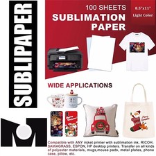 SUBLIPAPER Sublimation Paper 150 Sh 8.5 x11 For Epson And Sawgrass Printers