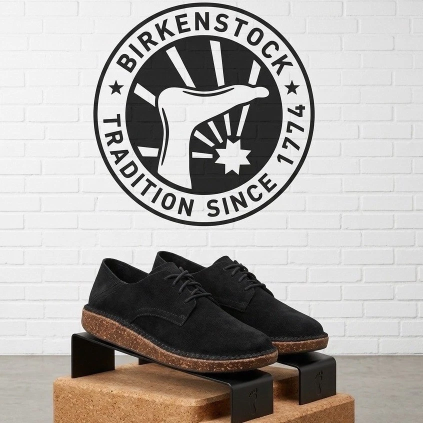 Birkenstock Gary Black Suede Lace Up Oxford Shoes Womens 38 L7 M5 Portugal