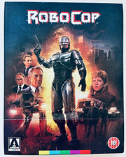 RoboCop Blu-ray Arrow Video LIMITED EDITION 2 Disc Book Poster Postcards