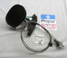 1971 1972 Charger Rallye Road Runner Satellite Driver Chrome Sport Side Mirror