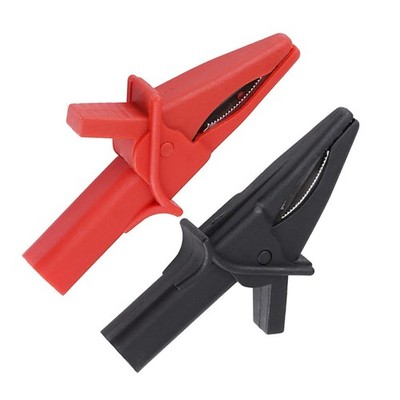 Crocodile Clip Pair Essential Tools for Safe Connections in Electrical Projects