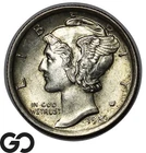 1920 Mercury Dime, Full Split Bands, Gem BU++ FSB
