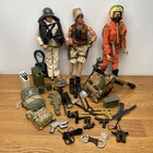 Vintage GI JOE Action Figures & Large Accessories Lot 1996-2003