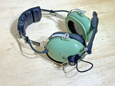 David Clark Aviation Headset M-7A | Pilot Mic Part# 9168P-32 | Untested Made USA