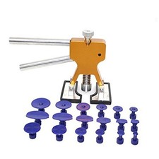 19pcs Auto Body Paintless Dent Removal Repair Tool Kits Glue Puller Smile Dent
