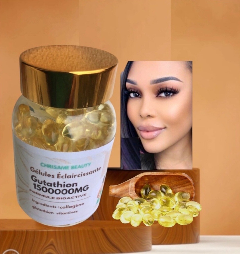 Glutathion super unifiant gélules blanche white et vitamine c teint uni