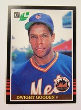DWIGHT GOODEN Rookie Card 1985 Donruss Leaf. rookie card picture