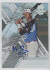 2017 Panini Elite Extra Edition Auto Moises Ramirez #165 Auto 4a7