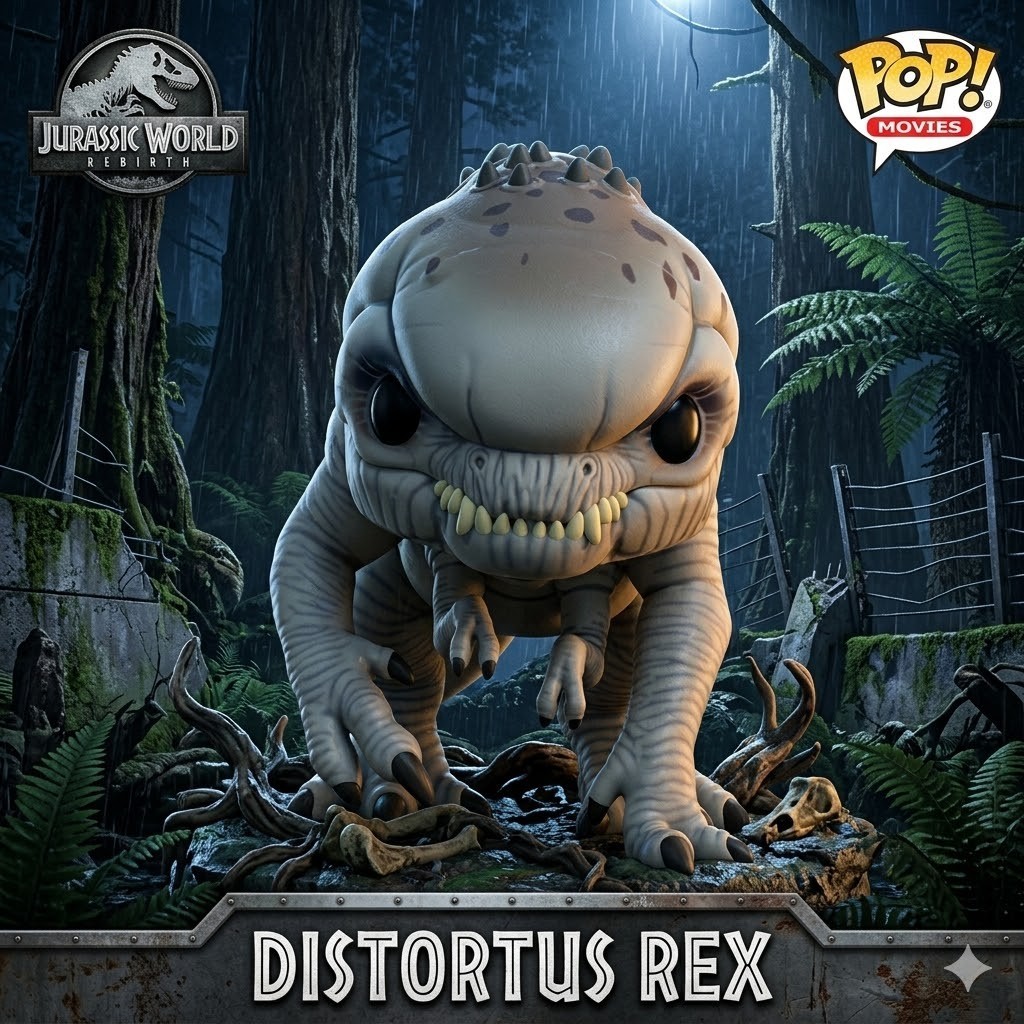 Funko Pop! Movies: Jurassic World: Rebirth - Distortus Rex #1800