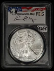 2016 1 oz Silver American Eagle Burnished - Edmund Moy - PCGS MS 70 - SKU-E3658