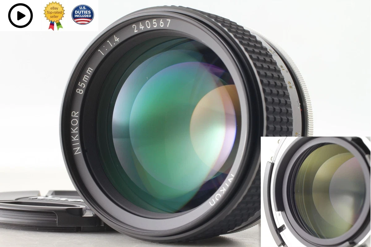 Nikon AI-S 85mm f/1.4 Camera Lenses for sale | eBay