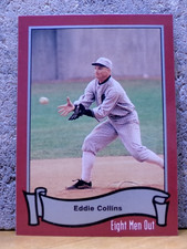 EIGHT MEN OUT TRADING CARD CHICAGO WHITE SOX BILL IRWIN AS EDDIE COLLINS