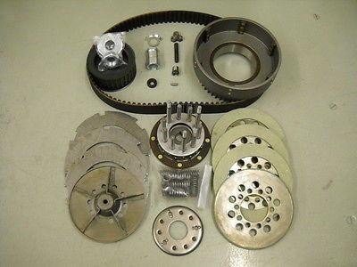 1941-1954 3 Or 5 Stud Complete 11mm BDL Belt Drive Kit For Knuckle Flathead Panh