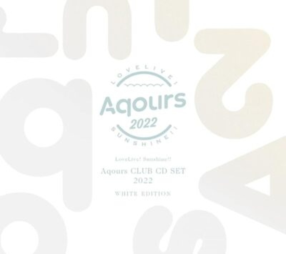 Love Live! Sunshine!! Aqours CLUB CD SET 2022 Single-CD+4DVDs[Region2] Japan