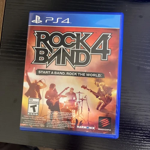 Rock Band 4 (Sony PlayStation 4, 2015) PS4 Video Games Rock Games Music Game