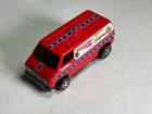 Restored/Customized Hot Wheels Redline - 1975 - Super Van Mongoose - Red