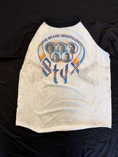 Vintage Styx 1979 World Tour Vintage concert Tshirt The Grand Decathlon