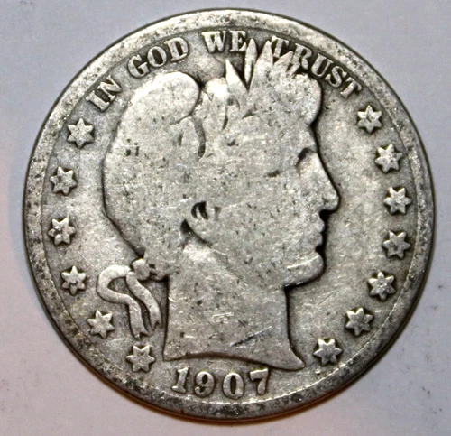 1907-O Barber Half Dollar - Good/VG - #9270DAC