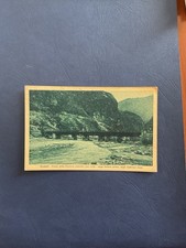 CARTOLINA  CISMON - PONTE DELLA FERROVIA DISTRUTTO DUE VOLTE - FORMATO PICCOLO