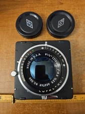 Rare Ilex Acutar Lens 8 1/2" 215mm F6.3 In Copal #1 Shutter Large Medium Format