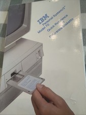 IBM Personal System/2 Model 70 Quick Reference and Reference Diskette SEALED
