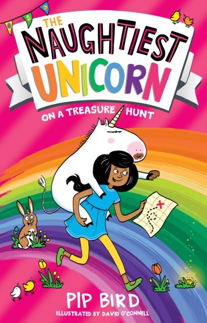 The Naughtiest Unicorn on a Treasure Hunt by Pip Bird (Paperback Book)