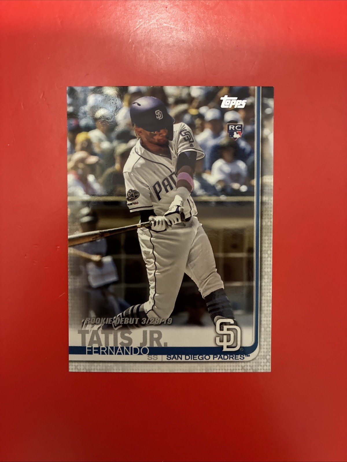 FERNANDO TATIS JR ROOKIE Debut 2019 Topps Chrome Update (RC) #54 Padres