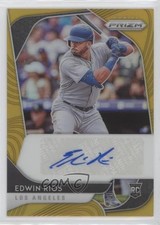 2020 Panini Prizm Rookie Auto Gold Prizm 2/10 Edwin Rios #RA-ER Auto q3o