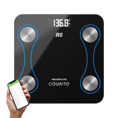 COUNTO Smart Scale- Digital Scale Measuring Body Parameters| Smart Bluetooth Bod