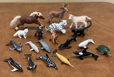 Lot Of 19 Safari Ltd Plastic Ocean & Sea Figures Creatures + Misc.  Animals Lot
