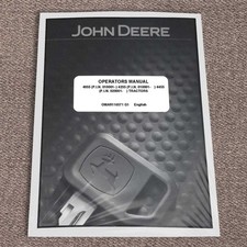 John Deere 4055, 4255, 4455 Tractor Owners Operators Manual - OMAR110571