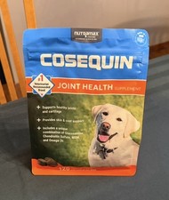New  Factory Sealed. Nutramax Cosequin Joint Health for Dogs - 120 soft chews