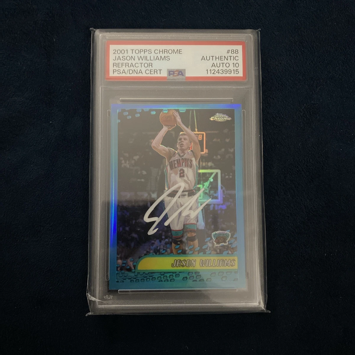 Professional Sports Authenticator (PSA) Jason Williams Basketball