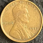 1925-P Lincoln Wheat Penny