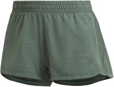 adidas Women's Size XL - Heather Woven Pacer 3-Stripe Training Shorts