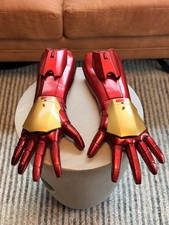 1:1 Wearable Iron Man Laser Armor Arm LED Light Gloves Cosplay Prop Toy