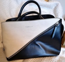Fiorelli Women's large Tote Bag, handbag In Black and white. 