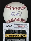 BOBBY WITT JR. signed OML Snow White Baseball JSA COA CJ44438  KC Royals