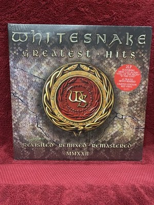 Whitesnake Ltd. Red Vinyl Double LP ''Greatest Hits'' Rhino (Walmart) SEALED